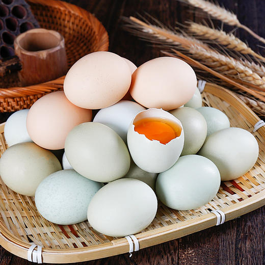 保卫乌鸡蛋15枚+土鸡蛋鲜鸡蛋谷物蛋20枚礼盒（定制款） 商品图1
