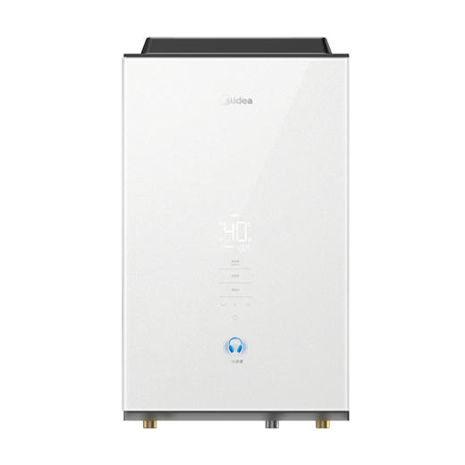 美的 JSQ30-16QE5 恒温式燃气热水器 极地白 12T 电辅加机械防冻 商品图0