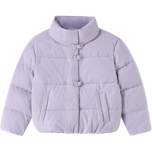 【-5~5℃聚暖系列】女童短款羽绒服冬季新款安奈儿童装EG545606 商品图5