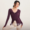跃牌【禅语梵心】修身蓄热显瘦上衣女健身服跑步瑜伽长袖慕斯训练运动T恤CX5597 商品缩略图3