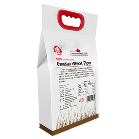 古船加拿大小麦面粉5斤进口原料高筋小麦粉烘焙饺子粉烙饼面粉