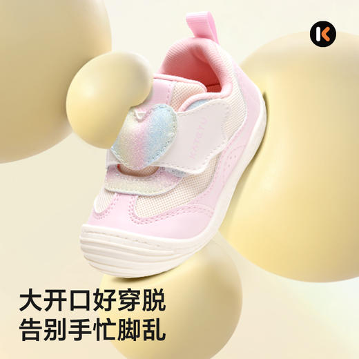 卡特兔婴儿步前鞋2025秋季新品童鞋防滑耐磨透气小月龄宝宝鞋 商品图3