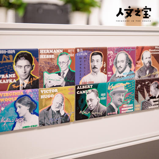 【人文之宝】文学星空系列·陶瓷冰箱贴 商品图3