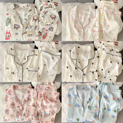 【满158元减79元！到手79两套】故事与她卡通系列睡衣套装 面料柔软细腻自带肌理感不怕皱 多种卡通图案任选 可爱休闲居家套装 商品图2