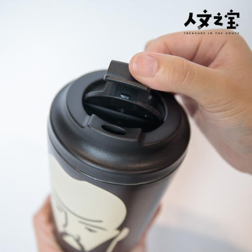 【人文之宝】陀翁保温便携咖啡杯(304不锈钢) 商品图3