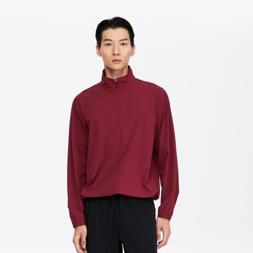 oneup凉感立领半拉链套头夹克 商品图1