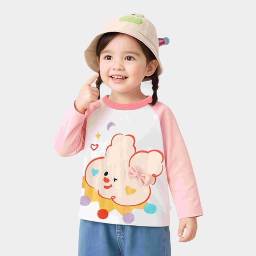 【春季新品】男女童卡通长袖t恤春秋婴儿小童打底衫上衣潮衣印花洋气 商品图1