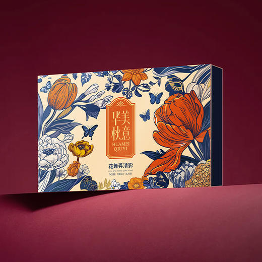 华美花舞弄清影月饼礼盒 商品图0