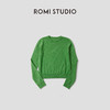 ROMI STUDIO“轻奢简约”羊绒绵羊毛混纺套头圆领毛衫 RWCAST5986 商品缩略图0