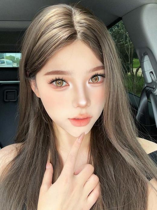 hancon 半年抛 虎之眼 直径14.2mm着色13.4mm 商品图1