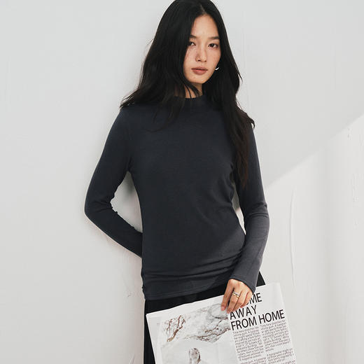 【醋酸天丝羊毛轻绒衣】 圆领/中领/高领，软糯呵护肌肤，百搭叠穿自然丝滑，打造纸片人既视感 商品图7