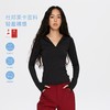 oneup半拉链连帽修身运动长袖 商品缩略图0