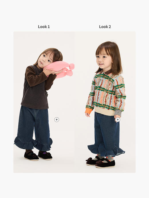 jnby   25年秋款  牛仔九分裤  YP9E10640 商品图7