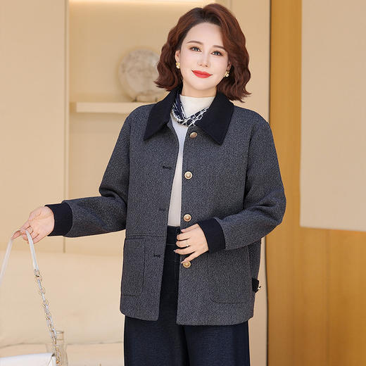 FW 8039外套妈妈装时尚上衣大码西装 商品图3