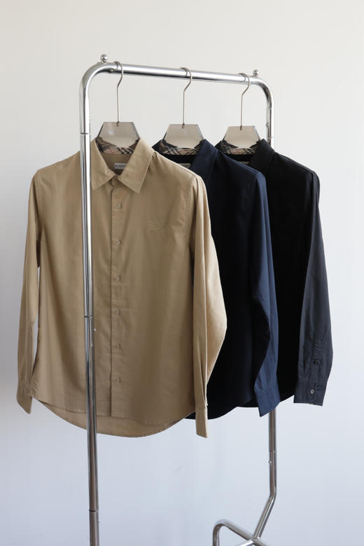 B.B 25秋款纯棉牛津纺长袖衬衫 CS230 商品图0