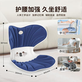 思菲其护腰坐垫S014 蓝色
