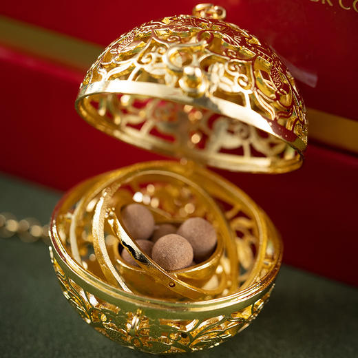 朱炳仁铜 | 合意香囊挂件套装（含木架） 商品图8