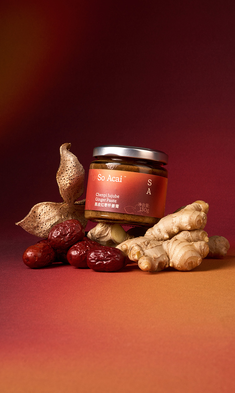 陈皮红枣怀姜膏