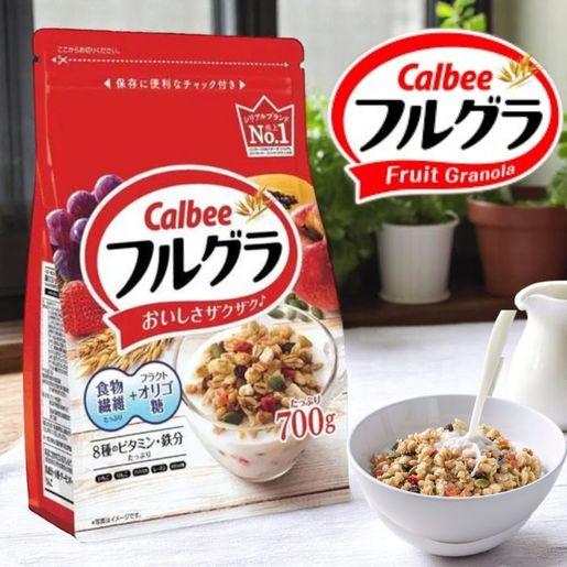 日本Calbee卡乐比麦片经典原味-700g (版本包装随机发) 商品图0