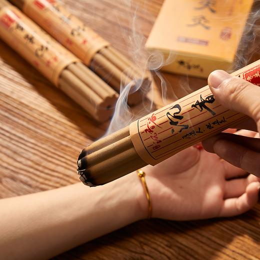 优选丨新圆沉香产地直发【泰美沉香谷 沉香通天灸】配方干净 一根可以用很久 安神助眠 商品图3