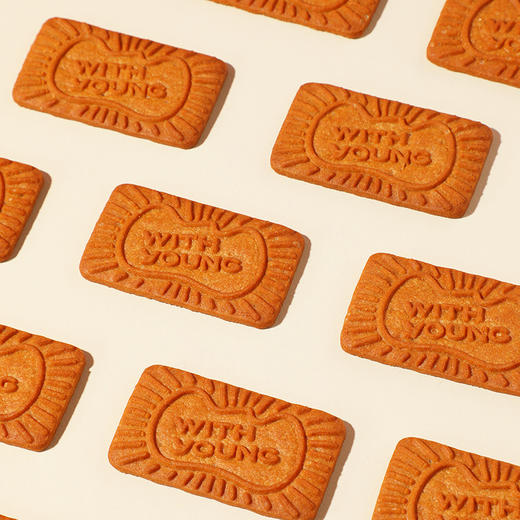 敲好吃【浓浓焦糖脆！松酥不腻】醇香酥脆，片片香酥，焦糖饼干比利时风味零食早餐休闲食品独立小包装盒装味滋源。ra 商品图2