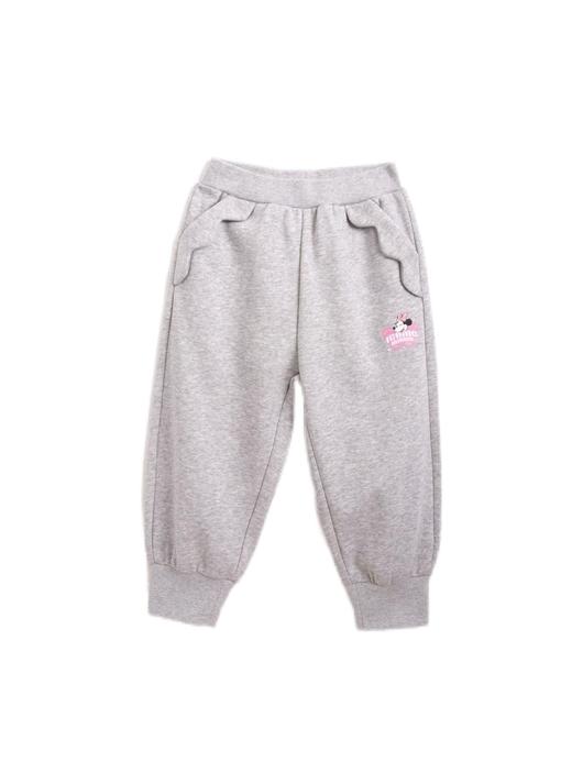 迪士尼2025春秋新款女童休闲裤柔软耐磨卫衣中大童运动休闲束腿卫裤XD1EK021 商品图2