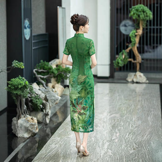 改良旗袍妈妈日常穿年轻款优雅气质高端SYG926 商品图3