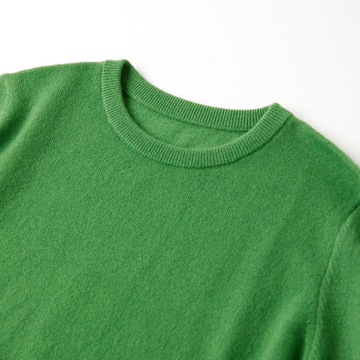 ROMI STUDIO“轻奢简约”羊绒绵羊毛混纺套头圆领毛衫 RWCAST5986 商品图3