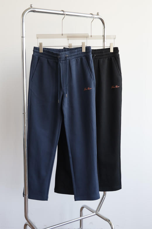 L/P 诺亚 秋款双面平纹针织 平口休闲卫裤 WK818 商品图0