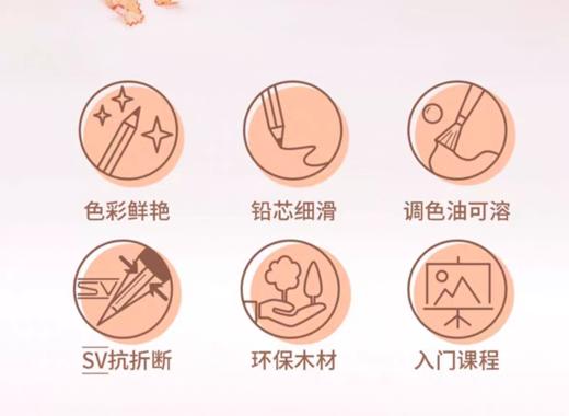 【辉柏嘉】旗舰店骑士油性彩铅新版36色 商品图1