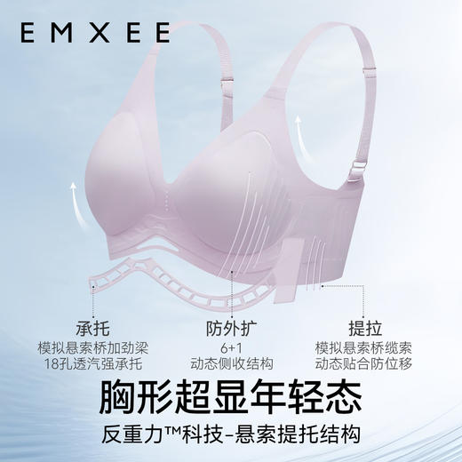 【内衣内裤专场】EMXEE嫚熙反重力重塑形产后修复内衣 商品图1