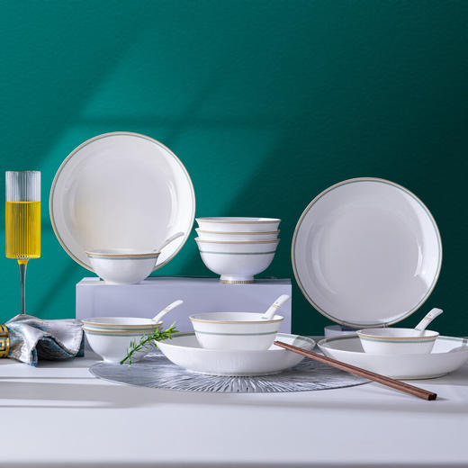 朵彩Docare自然之韵20头骨质瓷餐具DC-B2005T 商品图0