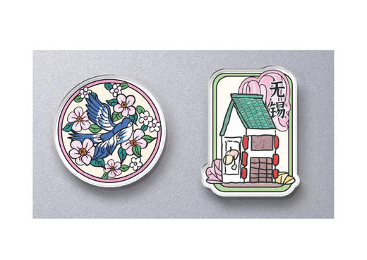 【他们的江南梦】残友手绘冰箱贴 商品图3