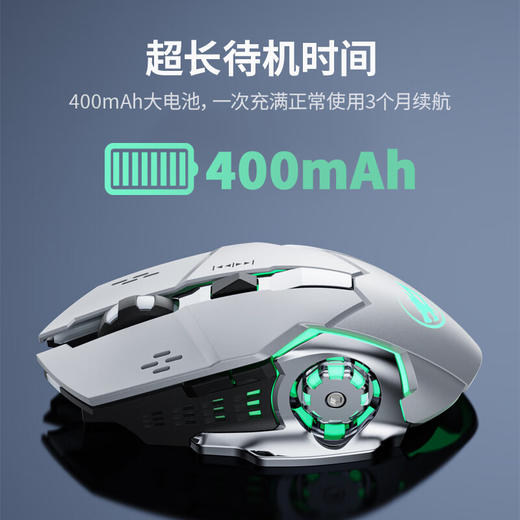 首佩双模无线鼠标G34 商品图4