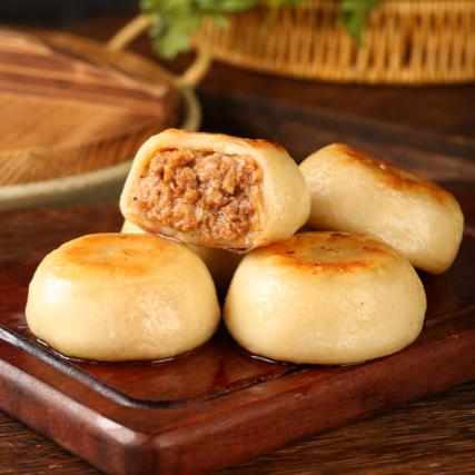 门钉牛肉饼｜老北京传统小吃 安格斯牛肉馅料含量≥60% 3：7 肥瘦比例 酥皮薄脆 肉厚爆汁 商品图3
