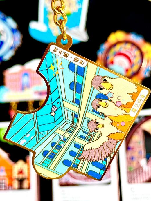 钟书阁艺术拼图钥匙扣 商品图8