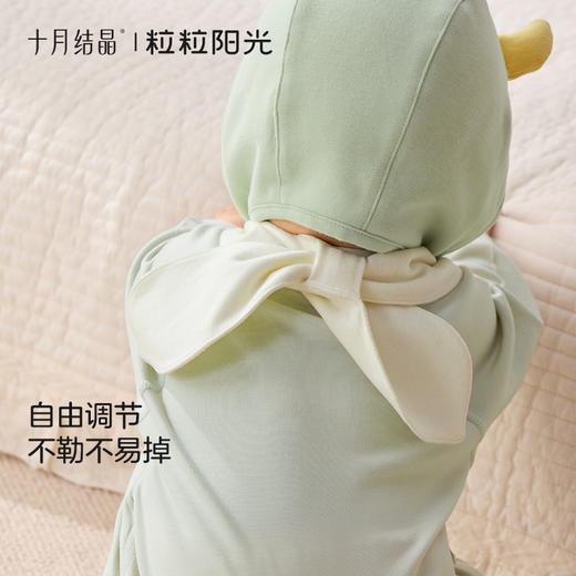 粒粒阳光儿童围巾秋冬保暖男女宝宝围脖绒感婴儿三角巾 商品图4