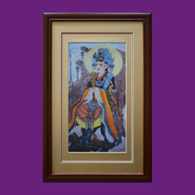 九天玄女香神圣像（36.5cm x 57.5cm）