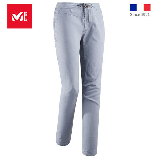 【159秒！实体店现货】MILLET觅乐 女款春秋攀岩裤棉麻混纺攀岩长裤排汗快干裤MIV7808 商品图4