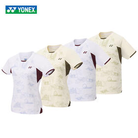 尤尼克斯 男款/女款 比赛系列 运动短袖  1102925BCR/2102925BCR