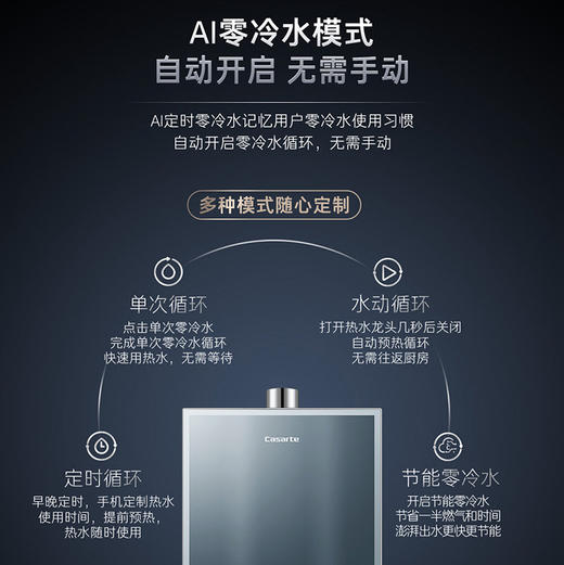卡萨帝（Casarte）热水器 JSQ31-16CRV7FRVGU1 商品图6