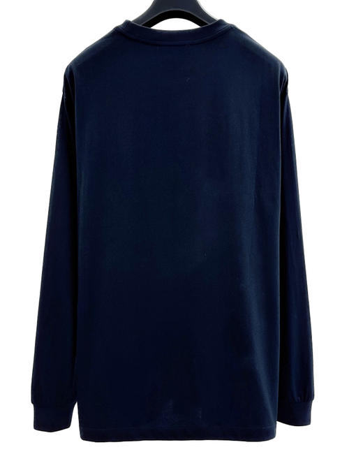 中性款logo刺绣长袖T恤017 商品图1