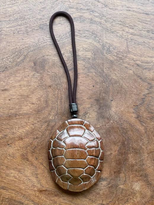 海南黄花梨龟壳形镇纸，顺丰包邮 商品图3