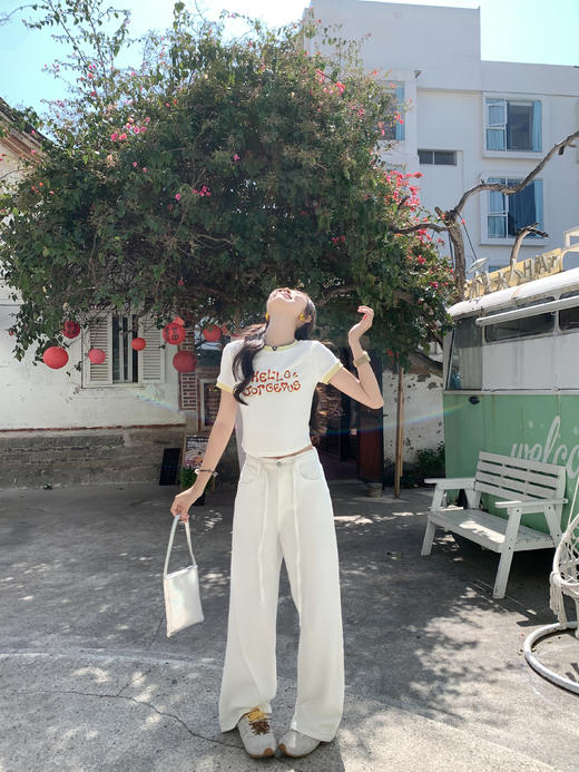 <曾小咸推荐>现货秒杀！最后一波 ！抢到赚到！设计感黄色边红色字母印花 日常99.99 立减50 秒杀49.99！ 商品图10