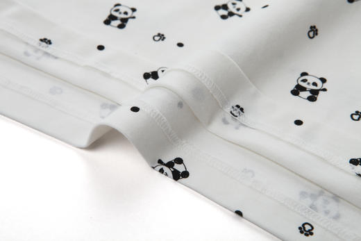 【萌趣满印熊猫纯棉套装】SCHIESSER舒雅童装女童长袖长裤保暖套装95%棉5%氨纶170g  3F/25275W 商品图4