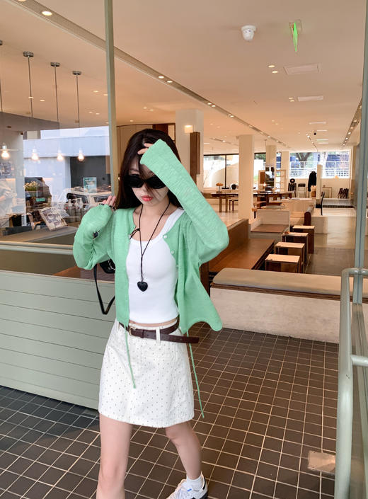 【169元任选2件】最后一波现货！杏色波点半身裙 商品图9