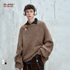 BJHG不计后果纱线圆领毛衣男款秋季2025新款潮牌简约慵懒风针织衫 商品缩略图0