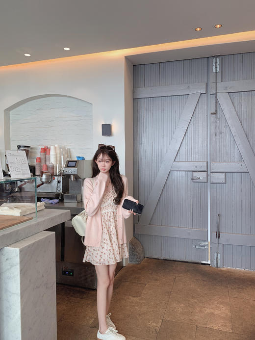 金蘑菇菇 羊绒织物穿搭套组/真丝羊绒开衫 商品图12