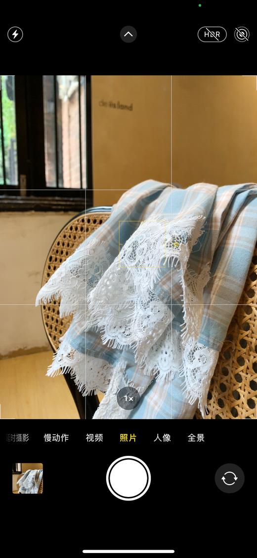 <曾小咸推荐>3.28现货秒杀 ！微信超特价！下摆拼接蕾丝边蓝色格子衬衫 日常169.99 立减80 秒杀89.99！ 商品图12