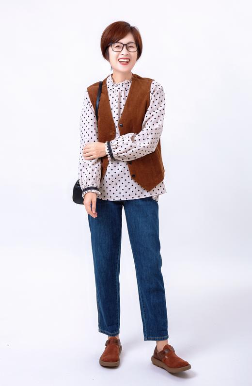 灯芯绒马甲 商品图0